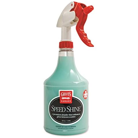 Griot's Garage 11146 Speed Shine (Quick Detailer),Plastic, 35oz Cover