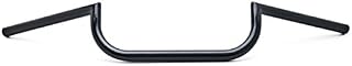 Krator Motorcycle Handlebar 7/8" Black Steel Cafe Racer Clubman Style Bobber Custom
