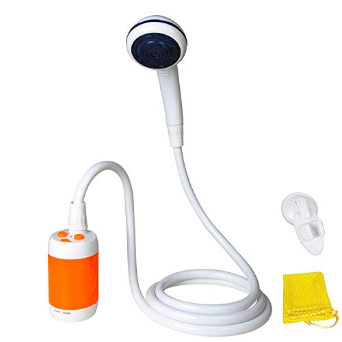 Iron Hammer Portable Shower Camp Shower Rechargeable Shower high Capacity 4800mAh Camping Shower pet Shower Model:ES01