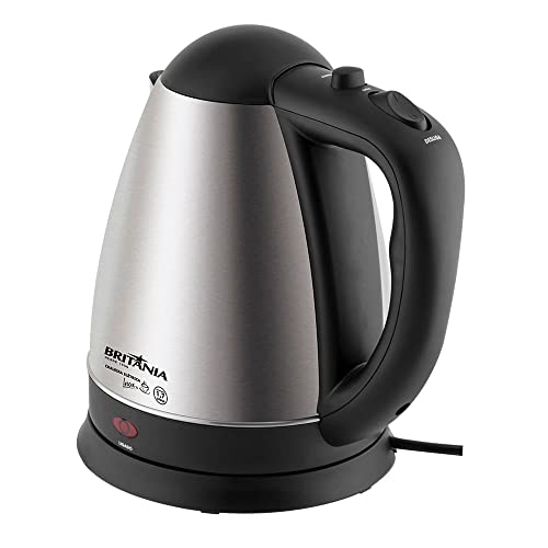 Britânia Elétrica Chaleira 1.7L, 220V 1500W, Prata