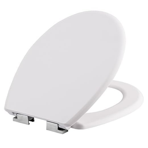 tectake Abattant WC Frein de Chute Soft Close Siège de Toilette Cuvette Siège Lunette - diverses modèles - (Blanc | no. 402256)