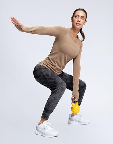 Image of SANTINY Women's Joggers Pants with Pockets Lightweight High Waisted Athletic Gym Workout Pants for Women Yoga Travel