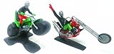 Kit de maqueta de plástico Chopper y Drike de Tom Daniel. Kit a presión, fácil de montar sin necesidad de pegamento. Formas antiguas de monograma.