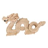 Sculpture de dragon - conception créative en forme de dragon, décorative et très, en fait une décoration intérieure parfaite, petit dragon en bois