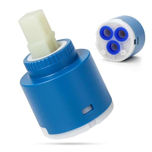 Cartridge Tap for Blanco Sink Accessories, 35 mm Ceramic Cartridge with Blanco 121894, Ceramic Replacement Cartridge Tap for Single Lever Kitchen Taps, Mixer Taps and Shower Fittings (35 mm)