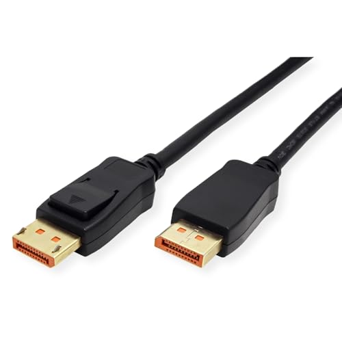 Câble DisplayPort v2.1 ROLINE 10K 5m pour corriger les pertes d'image