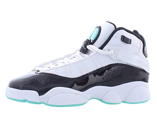 Jordan Jordan 6 Rings (Big Kid) White/White/Tropical Twist/Black 4.5 Big Kid M