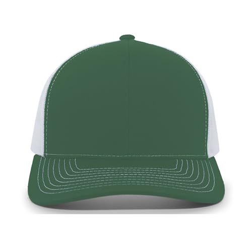 Image of Pacific Headwear Contrast Stitch Trucker Snapback