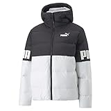 Sudadera Puma Power Hooded Down Puffer White