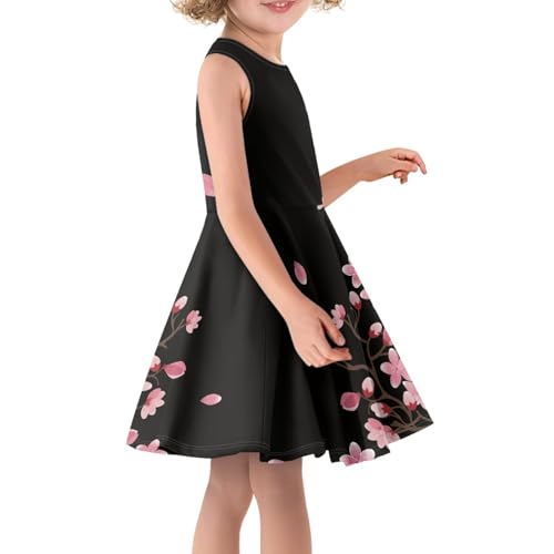 Girls Summer Dresses 3-16 Years Old Sleeveless Casual Dress Cute Outfit Sundress Princess Dresses3