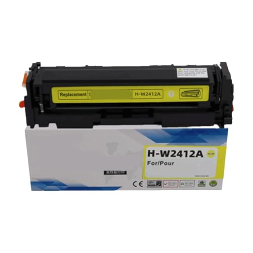 Cartouche de toner 216A jaune W2310A à puce pour remplacer le toner vide M183fw