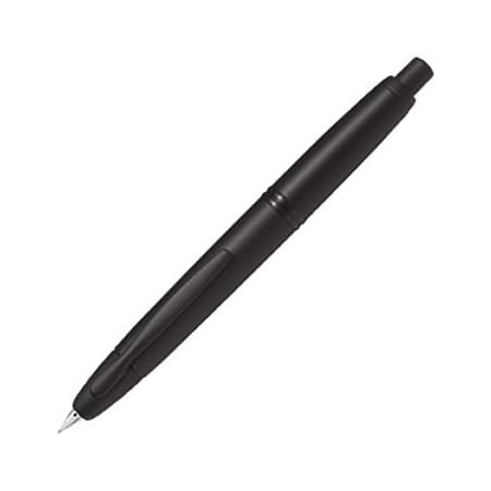 Amazon パイロット 万年筆 キャップレス ペン種 18k ノック式 軸色 マットブラック Fc 18sr Bmb 太字 カートリッジインキ3本付 コンバーター別売 Pilot パイロット 万年筆 文房具 オフィス用品