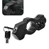 Zeathery Motorcycle Handlebar Lock, Adjustable Security Anti-Theft Device with...