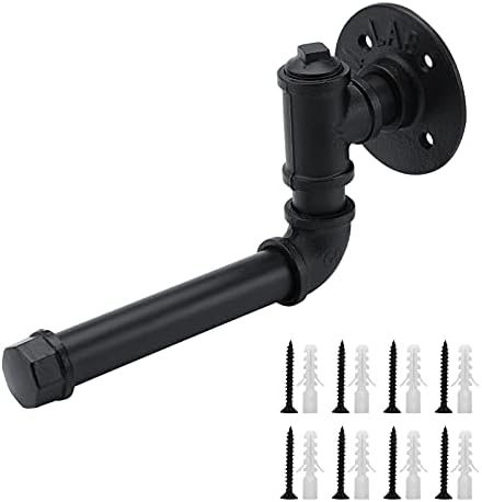 SCDGRW Heavy Duty 13.6 Inches Industrial Pipe Coat Hook Rack, Rustic Vintage L Shaped Clothes Towel Holder Hanger Iron Pipe Wall Mounted Garment Hook for Closet Laundry Room