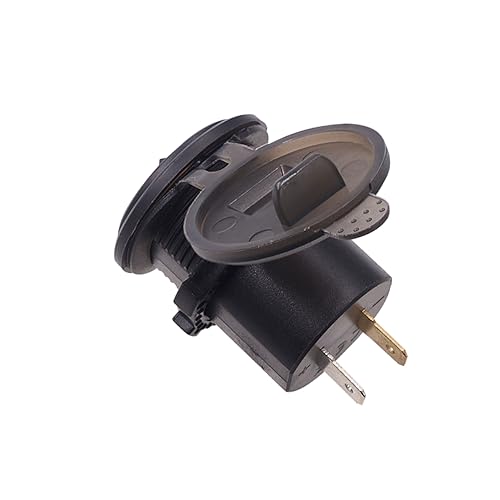 Adaptador USB para móviles y motocicletas con pantalla digital para viajes en ruta