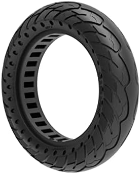 Solid Tires 10x2.5 Electric Scooter Wheels Replacement Tire Front or Rear Honeycomb Tires Solid Hole Shock Absorber Non-Pneumatic Tire for M365/M365 Pro/1S/Pro 2 Electric Scooter (A-Type)