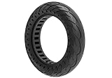 Solid Tires 10x2.5 Electric Scooter Wheels Replacement Tire Front or Rear Honeycomb Tires Solid Hole