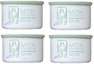 Satin Smooth Aloe Vera Wax 4 Pack
