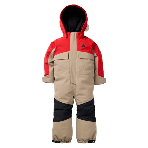 Burton Toddlers' 2L One Piece, Flame Scarlet/Summit Taupe