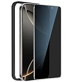 Mankera 覗き見防止フィルム iPhone12/12pro 用 ガラスフィルム 覗き見防止 いPhone12/12pro保護フィルム 覗き見防止フィルターアイフォン12/12pro用 強化ガラス 画面保護 シート【プライバシー/のぞき見防止/なめらか/硬度９H/高透過率/気泡なし/貼り付け簡単/6.1インチ/ガイド枠付き】