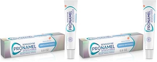 Sensodyne Pronamel Gentle Whitening Alpine Breeze Toothpaste - 0.8 Ounce -Travel Size (Pack of 2)