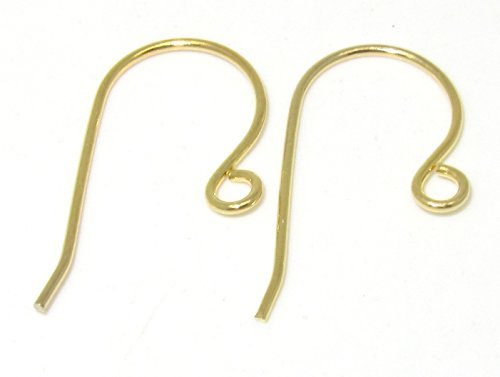 Placcato oro Orecchini a gancio argento orecchini