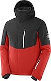 Contenuto: 1 Giacca Imbottita da Uomo per Sci Alpino Salomon, SPEED JKT M, Materiale: Poliestere/Elastan/Poliamide, Peso: 1.05 kg, Colore: Rosso (Goji Berry/Black), Taglia: M, LC1763500