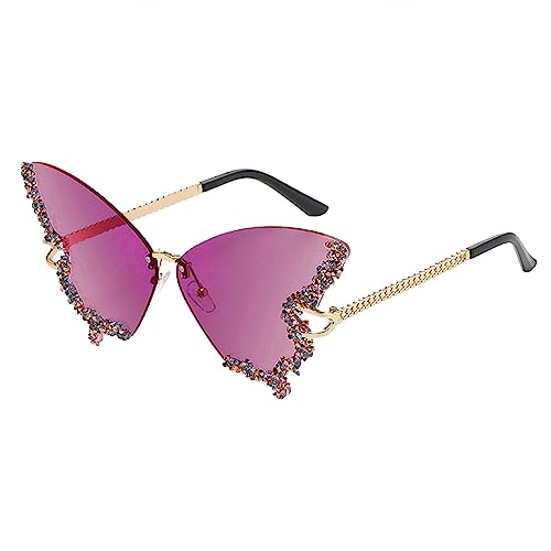 Women's Butterfly Shaped Sunglasses Unisex Stylish Outdoor Classic Protection Summer Sunglasses 20252