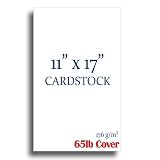 Large 11' x 17' Tabloid Size Sheets – The 11 x 17 format provides extra space for posters, flyers, menus, presentation charts, classroom materials, and large-format prints. (25)