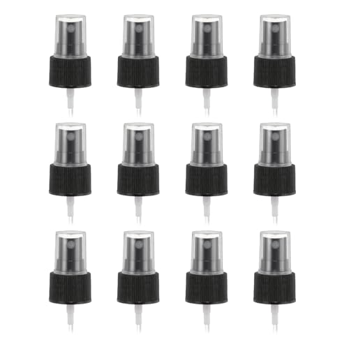 uxcell 12 Pcs Black Spray Tops