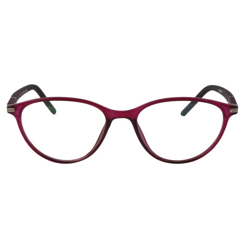 Optify Bluecut Computer Eyeglasses for Eye Protection | Zero Power, Anti Glare & Blue Light Filter Glasses | For Men & Women|Full Rim & Cateye Shape