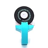 Generisch Tragbares manuelles Beschriftungsgerät DIY-3D-Prägebeschriftungsgerät Schreibmaschinen-Buchstabiergerät mit Kunststoff-PVC-Beschriftungsbändern