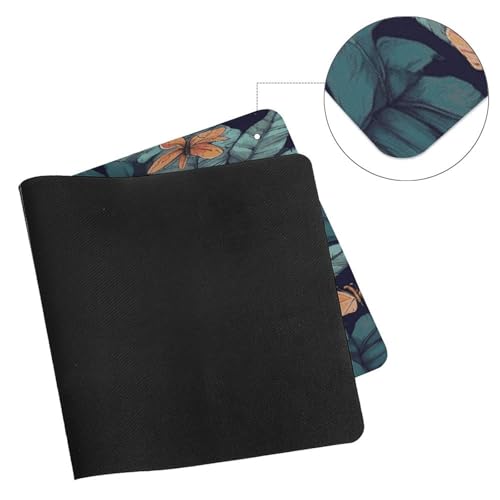 Tropical Tiger Desk Pad con base de goma tamaño grande miniatura 7