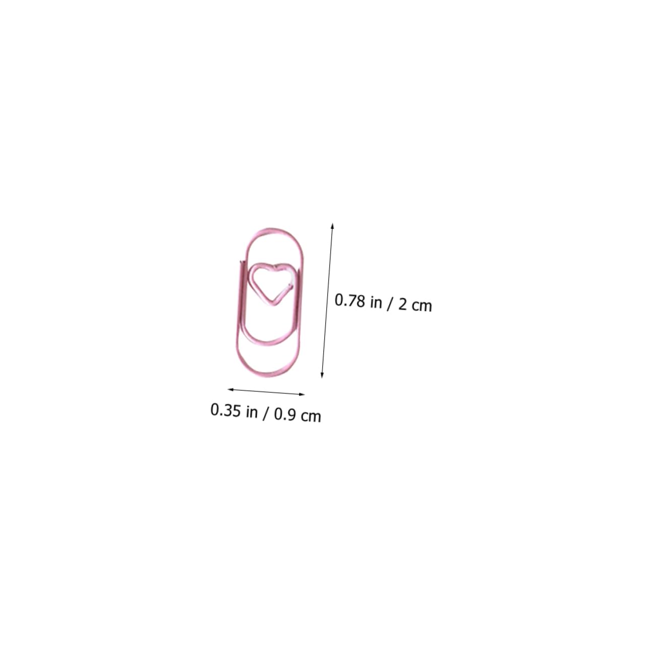 SHINEOFI 5 Sätze Farbenfrohe Papierklammern Farbenfrohe Büroklammern Papierclips Ordnerklammern Büroklammern Geformt Schule Mini-bastelclips Kleine Papierklammern Plastik 200 Stück * 5