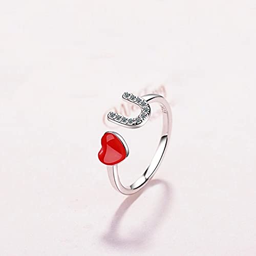 Bague réglable femmes argent S925 ouverture redimensionnable