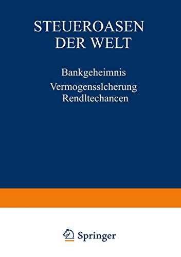Preisvergleich Produktbild Steueroasen der Welt: Bankgeheimnis Vermögenssicherung Renditechancen