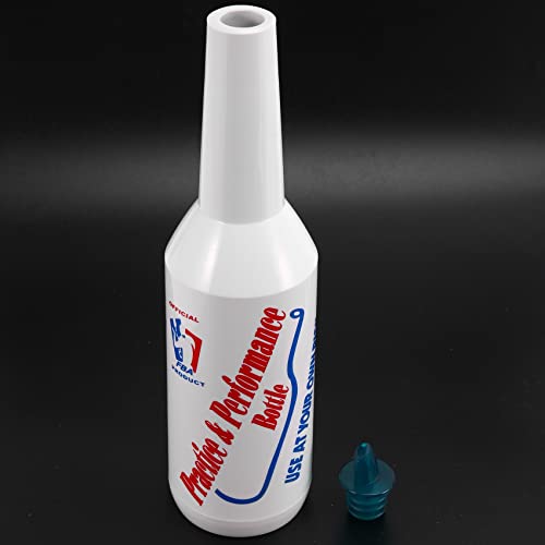 Coctelera blanca de flair para barman, botella de simulación para bar y pub 7