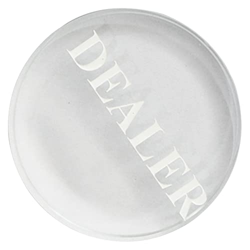 BESPORTBLE Wear Resistant Poker Dealer Button Dealer Button for Poker Accessory for Game Night