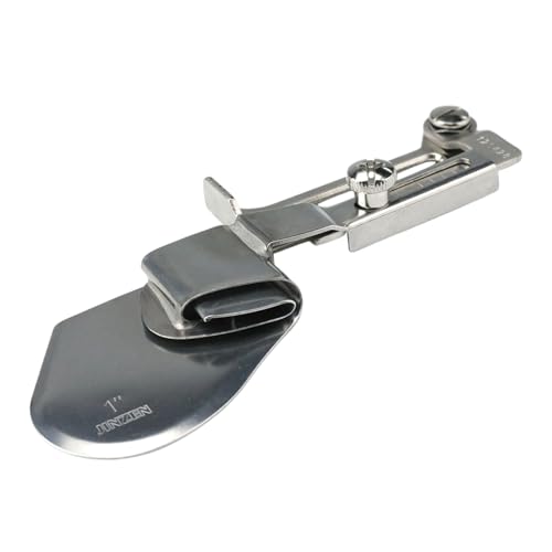 BLOOY - A11(S72L) Double-Fold Clean Finish Edge Swing Hemmer Folder Fit Lockstitch Sewing Machines (Finish Size 1'')