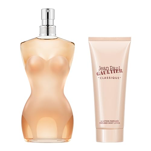 Jean Paul Gaultier Classique Eau de Toilette 50ml Gift Set 2021 (Contains 50ml EDT, 75ml Body Lotion)