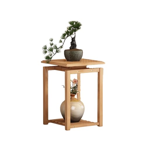 Support de pot de fleurs carré anti-encombrement 17,72 pouces d'angle