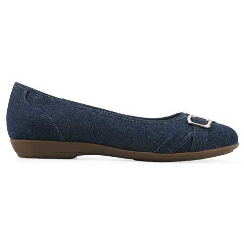Image of Cliffs by White Mountain Women's Cushioned Calming Ballet Flat
