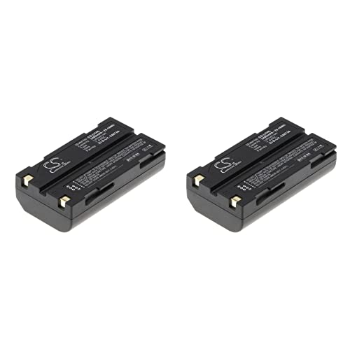 Flujoy 2 Pcs 3400mAh/7.4V Replacement Battery for Trimble 54344 R8 Receiver R8 SPS882 Receiver TR-R8 5800 R7 5700 Receiver DINI03 MT1000 92670 EI-D-LI1 38403 52030 46607 C8872A 92600 29518