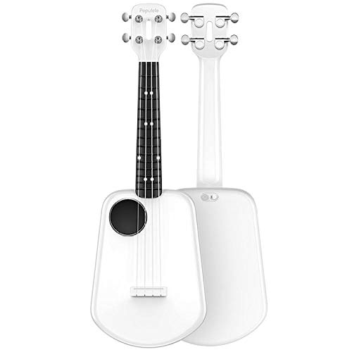 GaYouny Ukulélé 2 LED Bluetooth USB Smart Ukulélé Concert 4 cordes 23 pouces Blanc Acoustique Guitare électrique… - Les Beatles, Paul McCartney, John Lennon, RIngo Starr, George Harrison GaYouny Ukulélé 2 LED Bluetooth USB Smart Ukulélé Concert 4 cordes 23 pouces Blanc Acoustique Guitare électrique… – Image 4