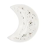 Plateau de rangement pour bijoux : décoratif et beau, créatif et chic, très pratique et durable, plateau en forme de lune