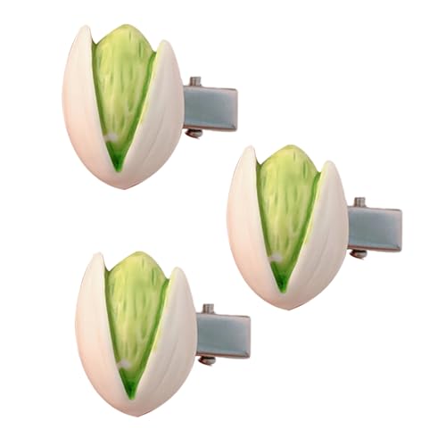 Fermaglio per capelli Accessorio per capelli Divertente Clip per frangia laterale 3pcs imitazione dado decorazione fermagli per capelli realistici a forma di dado forcina per capelli design ispirato
