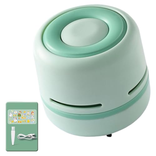 carotoe Efficiente aspirapolvere mobile piccolo che offre un potente assorbimento e manovrabilità per la pulizia di scrivania e keyset non macchiati piccolo aspirapolvere