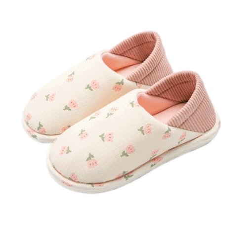 Premium Comfort Breathable Closed Back Thermal Cute Non Slip Women's Fuzzy House Slippers Indoor Soft Warm Kawaii Shoes