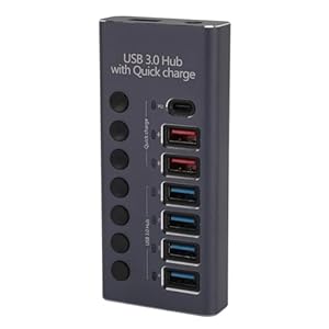 Generic 7-Port USB 3.0 Hub mit Schnellladung