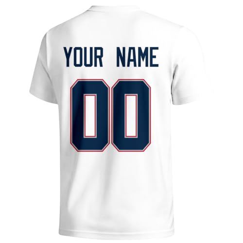Image of ANTKING T Shirt Custom Short Sleeves for Men Women Youth | Crew Neck T Shirt with Custom Name Number Gift